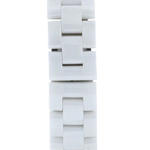 Chanel J12 white ceramic watch with diamonds - Picture 4 of 5